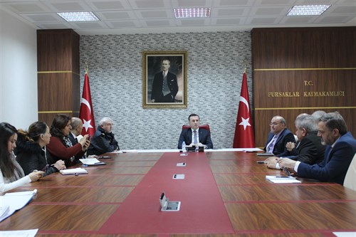Kaymakamımız Başkanlığında Daire Müdürlerimizle Acil Koordinasyon Toplantısı Gerçekleştirildi