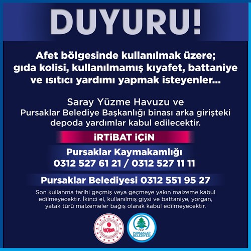 Geçmiş Olsun Türkiye!